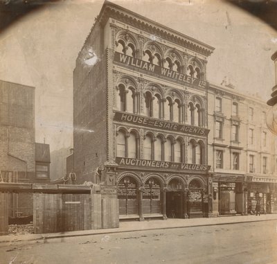 William Whiteley, huis en makelaars, veilingmeesters en taxateurs, Westbourne Grove, Londen door English Photographer